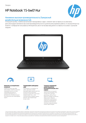 HP Notebook - 15-bw014ur