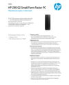 HP 290 G2 Small Form Factor PC