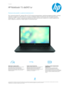HP Notebook - 15-da0451ur