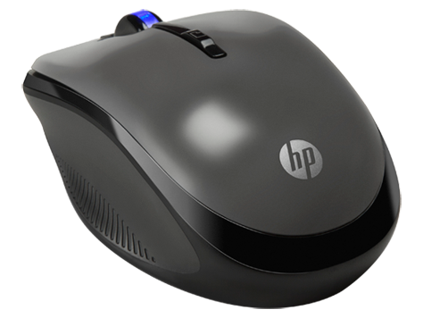 Mouse HP Wireless Mouse X3300 (Grey Silver) cons