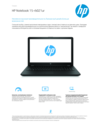 HP Notebook - 15-rb021ur