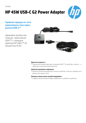 HP 45W USB-C G2 Power Adapter