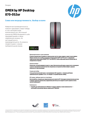 OMEN by HP Desktop PC - 870-052ur (ENERGY STAR)