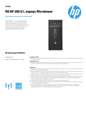  HP 280 G1,  Microtower