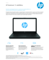 HP Notebook - 15-da0066ur