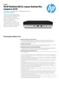 HP EliteDesk 800 65W G3 Desktop Mini PC