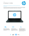 HP Notebook - 15-rb508ur