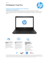 HP Notebook - 14-bp101ur