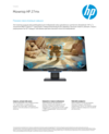 HP 27mx 27-inch Display