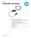 HP 65W USB-C Auto Adapter (English)