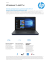 HP Notebook - 15-da0077ur