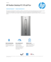 HP Pavilion Desktop - 570-p075ur