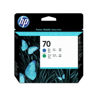 HP №70 Blue and Green (C9408A)