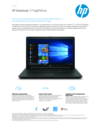HP Notebook - 17-by0161ur