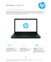 HP Notebook - 17-by0172ur