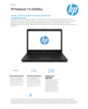 HP Notebook - 14-ck0006ur
