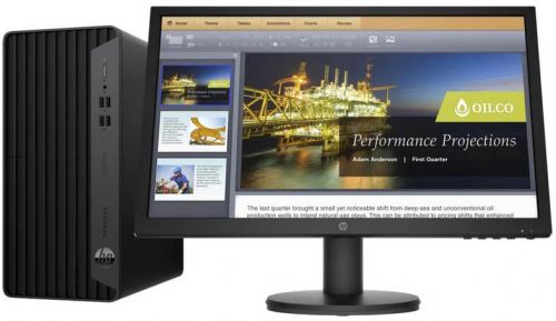 HP ProDesk 400 G7 MT + monitor 20.7