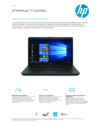 HP Notebook - 15-da0449ur
