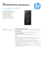  HP EliteDesk 705 G2,  Microtower