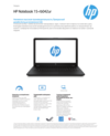 HP Notebook - 15-rb042ur