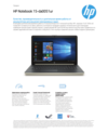 HP Notebook - 15-da0051ur