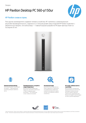 HP Pavilion Desktop - 560-p150ur