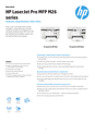 HP LaserJet Pro MFP M26 series (English)