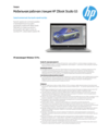 HP ZBook Studio G5 Mobile Worksttion