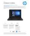 HP Notebook - 14-cm0005ur