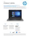 HP Notebook - 15-db0038ur
