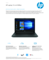 HP Notebook - 14-cm1000ur
