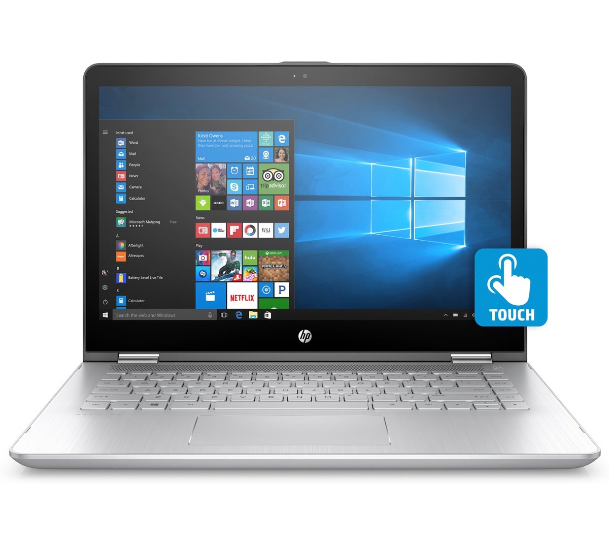 Купить ноутбук HP Pavilion x360 Convertible 14-ba021ur (1ZC90EA) в ...