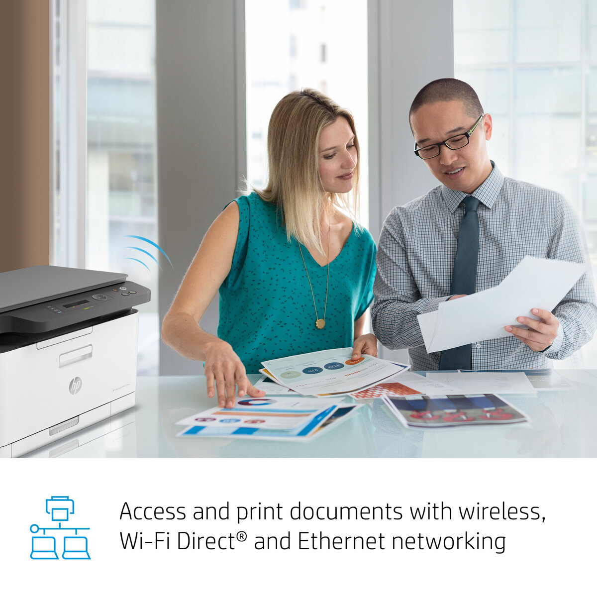 Купить мфу HP Color Laser MFP 178nw (4ZB96A) в интернет-магазине ...