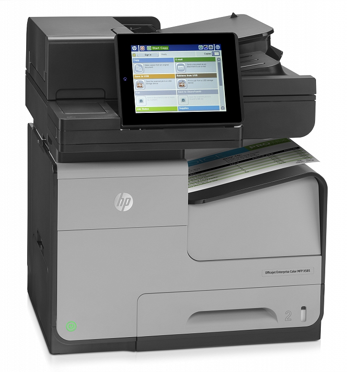 HP Officejet Enterprise Color MFP X585f