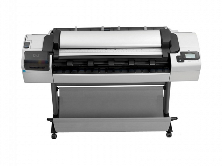 Hp designjet t2300 не загружается