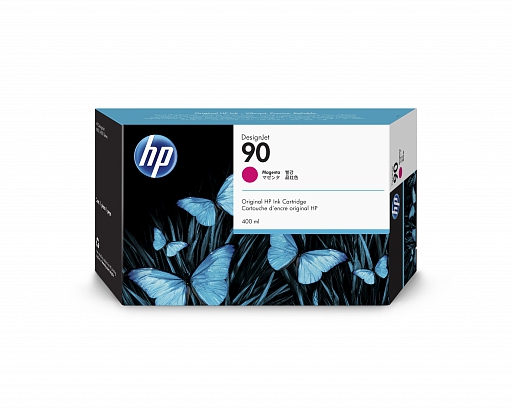 HP 90 3-pack 400-ml Magenta Ink Cartridges