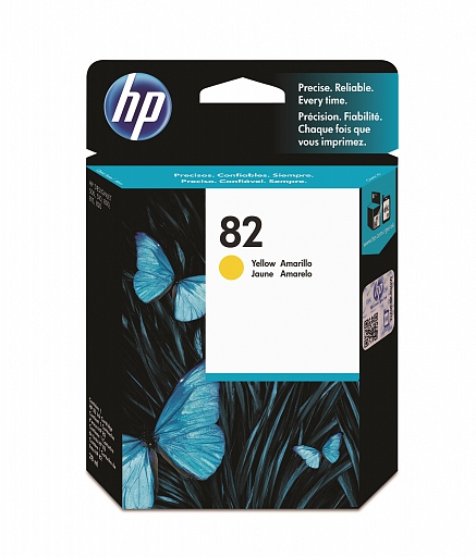HP 82 yellow (CH568A)