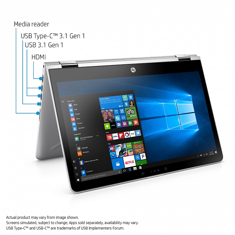 HP Pavilion x360 Convertible 14-ba021ur