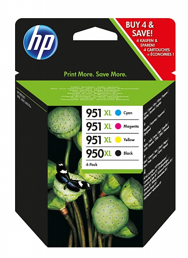 HP 4-pack 950XL/951XL color (C2P43AE)